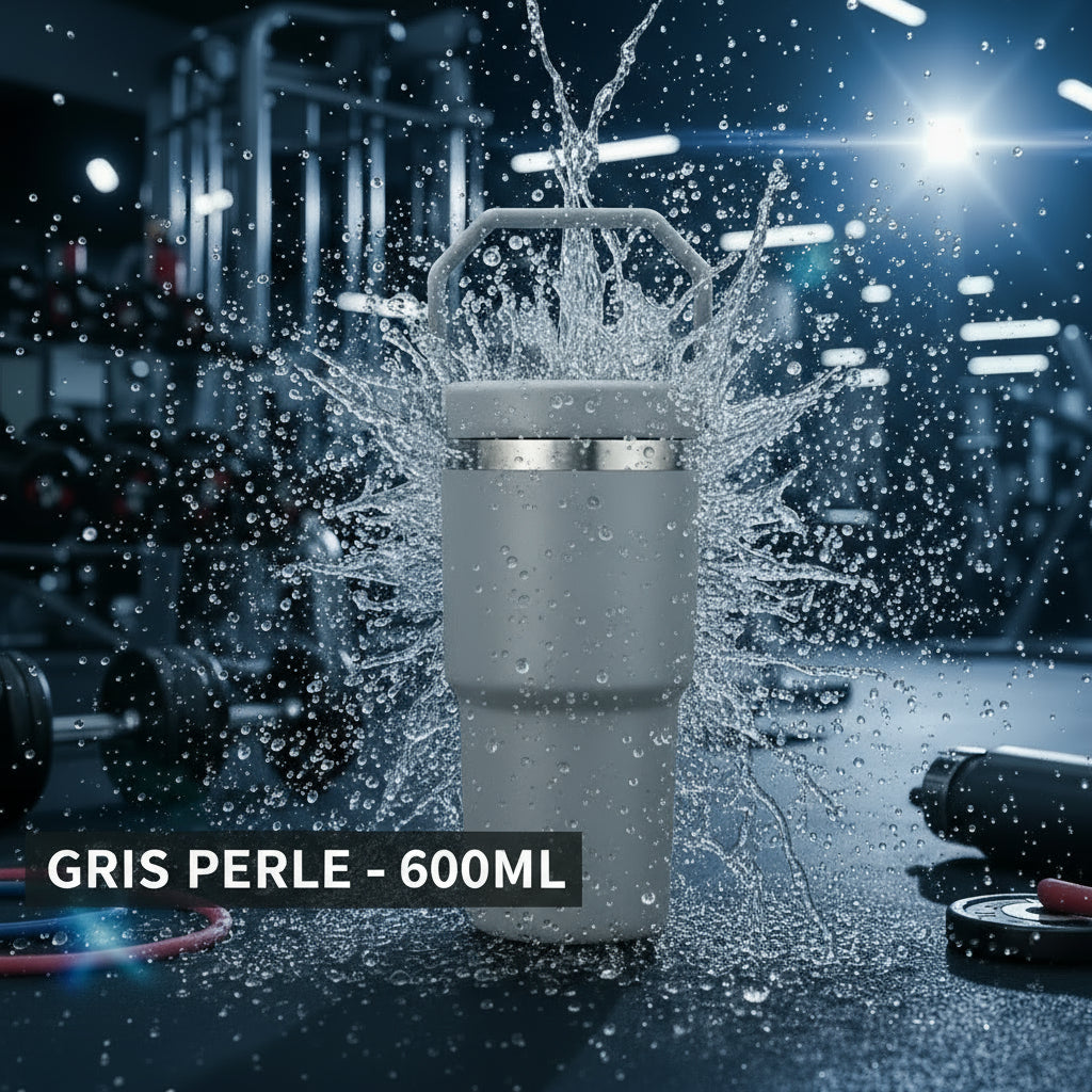 Gourde Isotherme OniZen™ – Acier Inoxydable & Poignée Dazzling