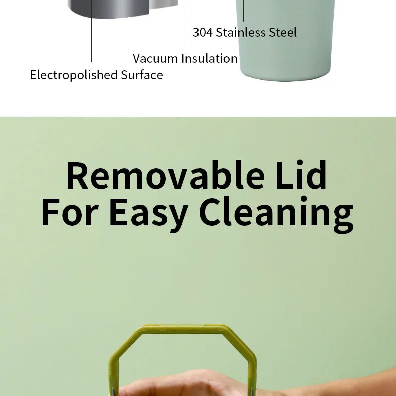 Gourde Isotherme OniZen™ – Acier Inoxydable & Poignée Dazzling