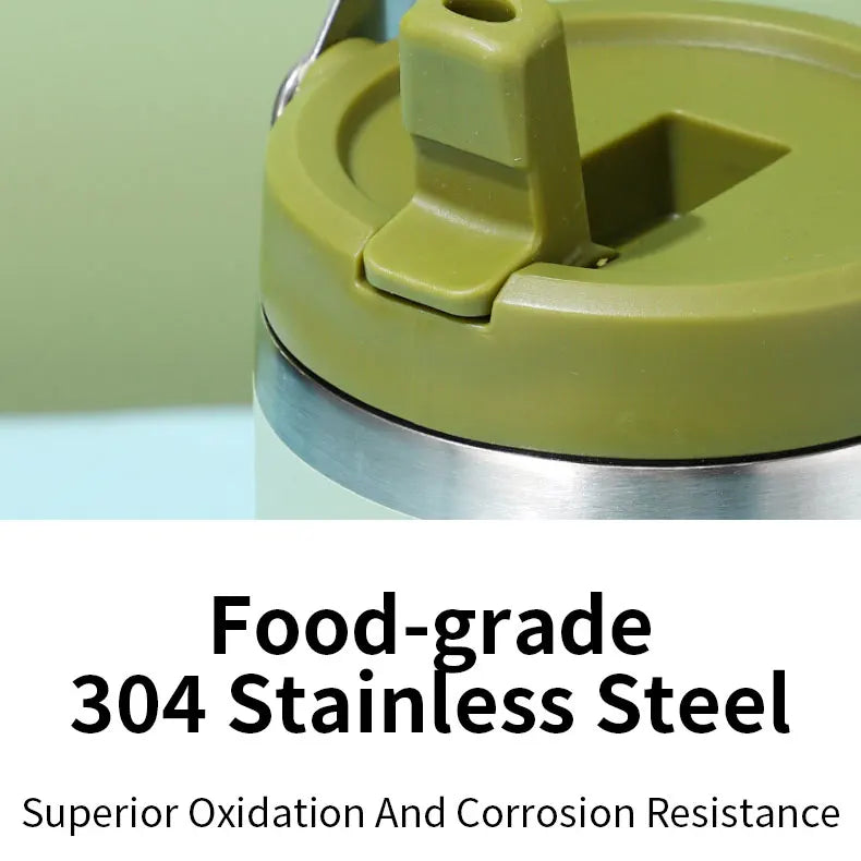 Gourde Isotherme OniZen™ – Acier Inoxydable & Poignée Dazzling