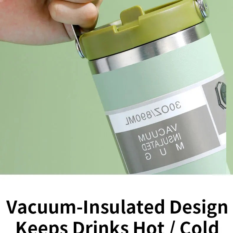 Gourde Isotherme OniZen™ – Acier Inoxydable & Poignée Dazzling