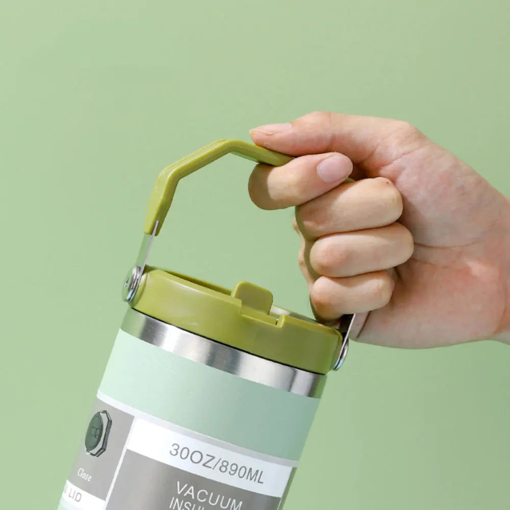 Gourde Isotherme OniZen™ – Acier Inoxydable & Poignée Dazzling