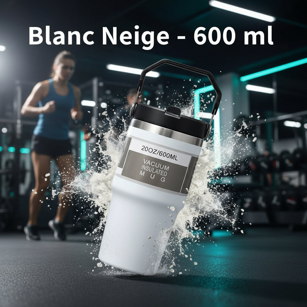 Gourde Isotherme OniZen™ – Acier Inoxydable & Poignée Dazzling