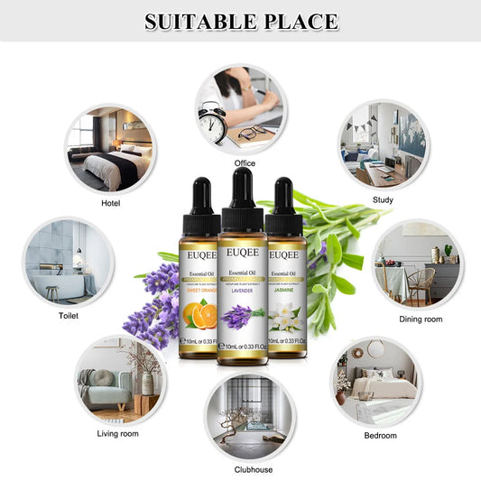 Huile Parfumée OniZen™ – Essence Naturelle pour Diffuseur (10ml)